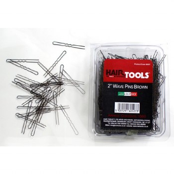 Hair Tools 2" wavee Pins Brown 1000pk