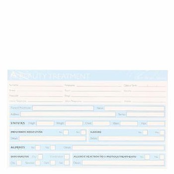 Agenda Beauty Treatment Cards (100)