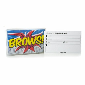 Agenda Brows Appointment Cards 100pk
