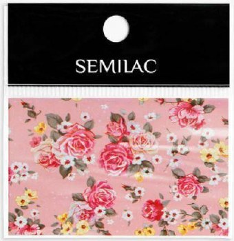 Semilac Flowers Transfer Foil 29