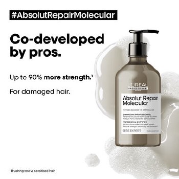 L'Oreal Professionnel Absolut Repair Molecular Shampoo Refill 500mls