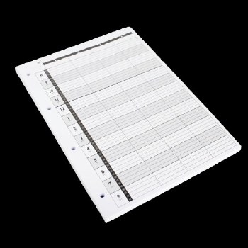 Agenda Loose Leaf 4 Column