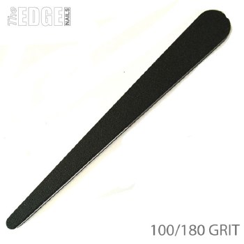 The Edge Black Tear Drop File (10 Pk)100/180