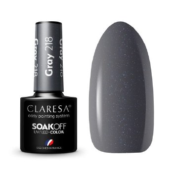 Claresa Gel Polish 218 Gray
