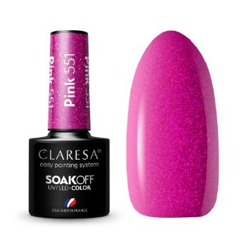 Claresa Gel Polish 551 Pink