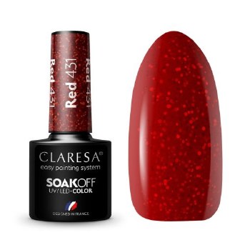 Claresa Gel Polish 431 Red