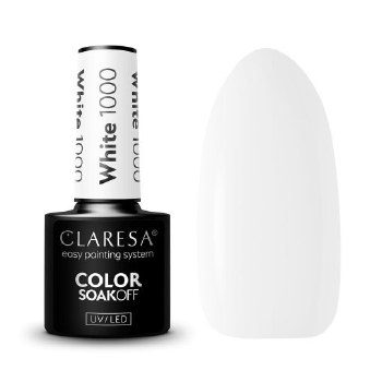 Claresa Gel Polish 1000 White