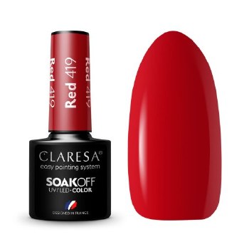 Claresa Gel Polish 419 Red