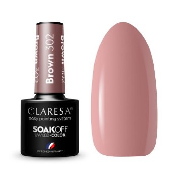 Claresa Gel Polish  302 Brown