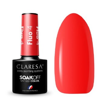Claresa Gel Polish Fluo 4 5 mls