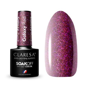 Claresa Gel Polish Galaxy Red