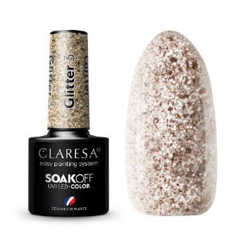 Claresa Gel Polish Glitter 3