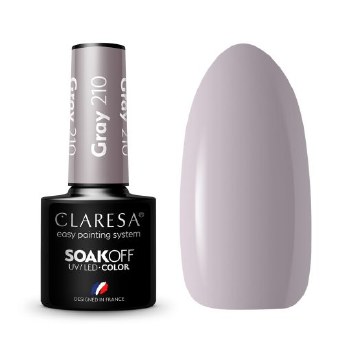 Claresa Gel Polish 210 Gray