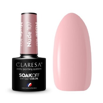 Claresa Gel polish Nude 107
