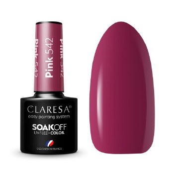 Claresa Gel Polish 542 Pink