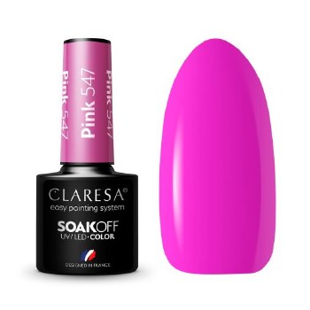 Claresa Gel Polish 547 Pink