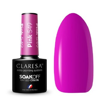 Claresa Gel Polish 549 Pink
