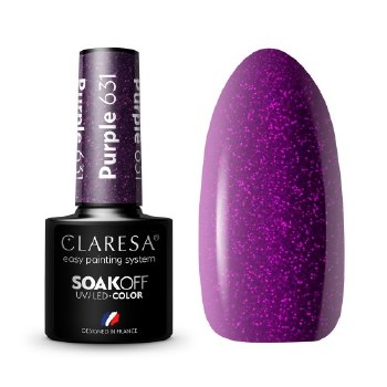 Claresa Gel Polish  631 Purple