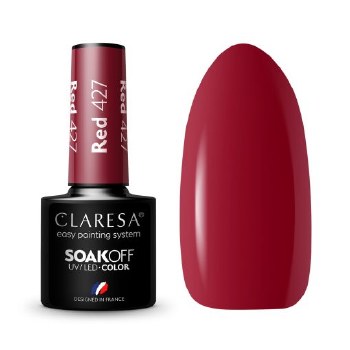Claresa Gel Polish 427 Red