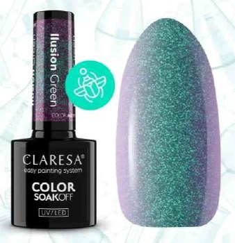 Claresa Gel Polish Illusion Green