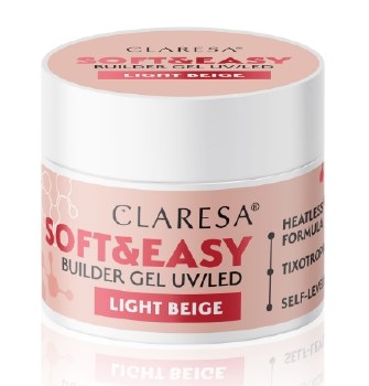 Claresa Soft & Easy Light Beige Builder Gel 12g