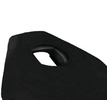 Head Gear Couch Cover Black (With Face Hole)