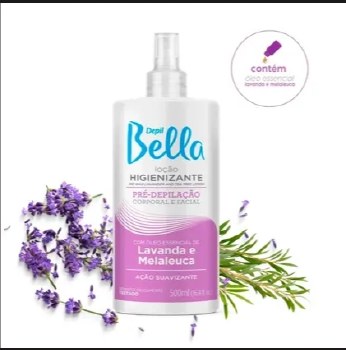 Depil Bella Pre Wax Lotion Lavender & Tea Tree 480mls
