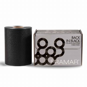 Framar Back In Black Embosed Foil
