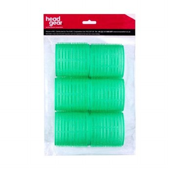 Head Gear  Velcro Roller Green 61mm