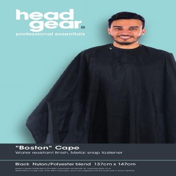 Head Gear Boston Cape Black