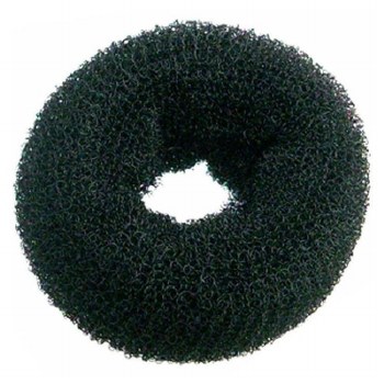 Head Gear Jumbo Hair Bun Black 8Cm