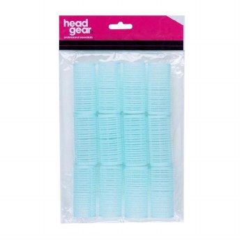 Head Gear Light Blue Velcro Roller 28mm