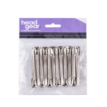 Head Gear Sml Metal Clips (12)