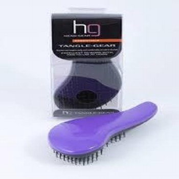 Head Gear Tangle Brush Purple