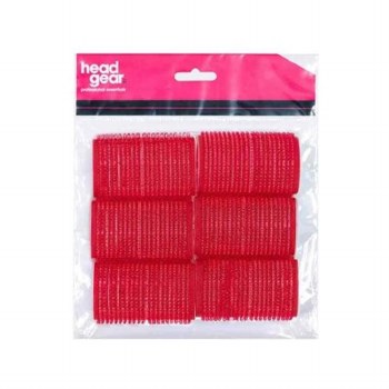 Head Gear Velcro Roller Red 36mm