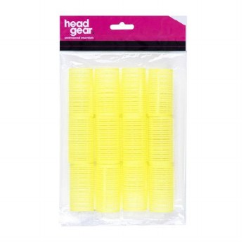 Head Gear Velcro Roller Yellow 32 mm