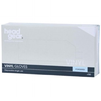 Head Gear Vinyl Gloves  Small