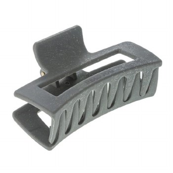 Head Jog Straw Claw Clip Grey