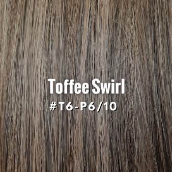 Heavenly Hair Clip In Hair Extensions Toffee Swirl 20"