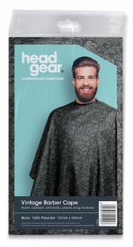 Head Gear Vintgage Barber Cape