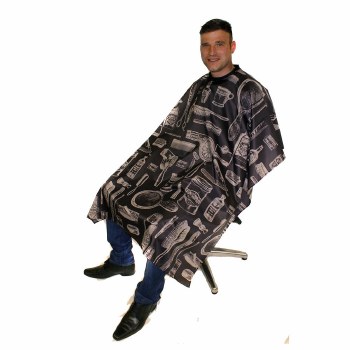 Head Gear Vintgage Barber Cape