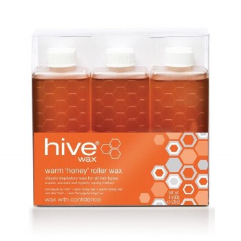 Hive Warm Honey Roller Wax 6Pk