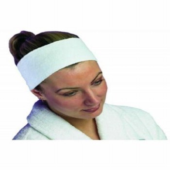 Hive White Velcro Headband