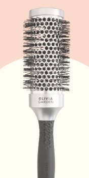Olivia Garden Essential Blowout Classic Silver Brush 65mm