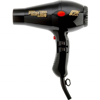 Parlux 3200 Cermaic Ionic Black Hairdryer