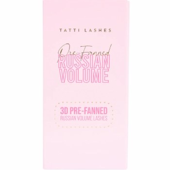 Tatti Lashes Pre Fanned Russian 3D Volume 11mm