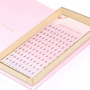 Tatti Lashes Pre Fanned Russian 4D Volume 10mm