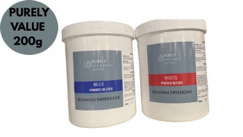 Purely 200g Blue Bleach Powder
