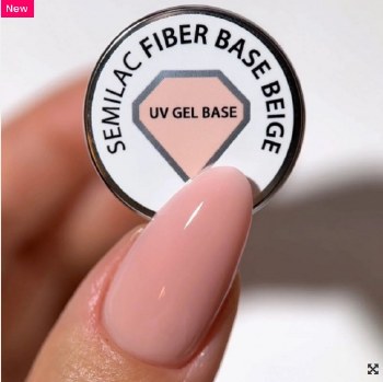 Semilac Fibre Base Beige 7mls