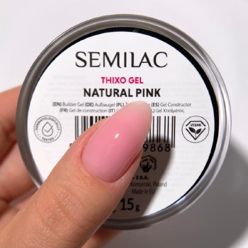 Semilac Builder Gel Thixo Gel Natural Pink
